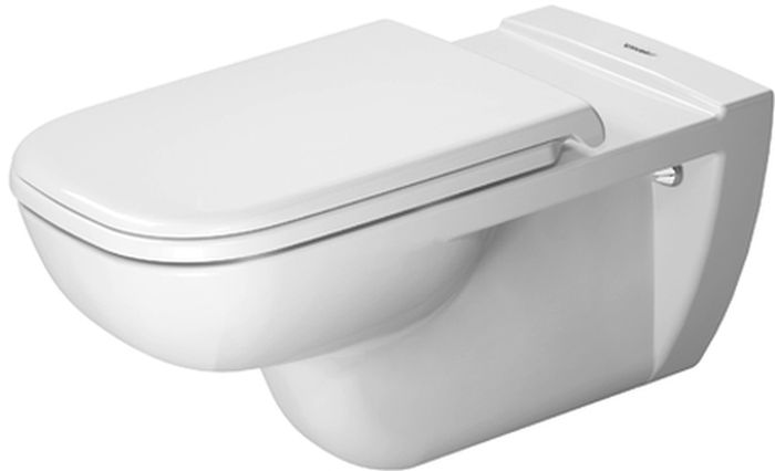 Duravit D-Code miska WC wisząca dla niepełnosprawnych HygieneGlaze biały 22280920002