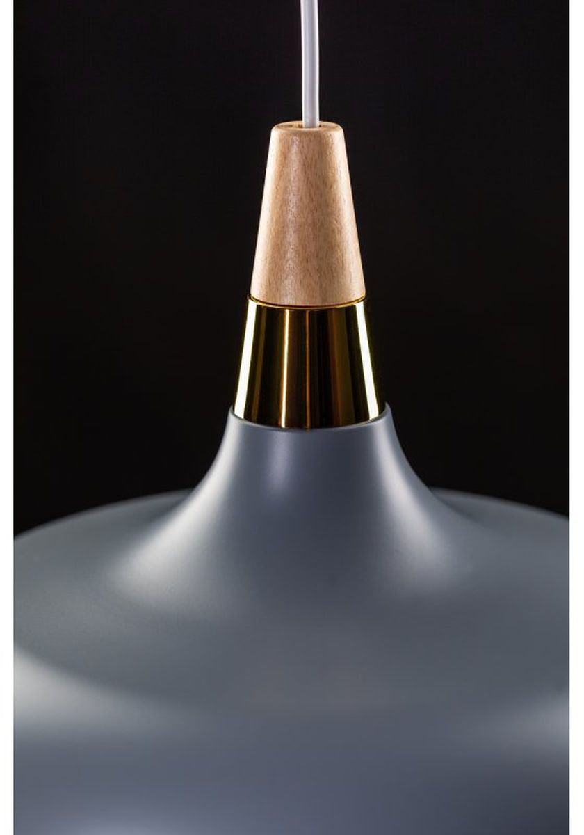 GTV Skandi lampa wisząca 1x40 W szary/popielaty OS-SKAN1-15-DEC