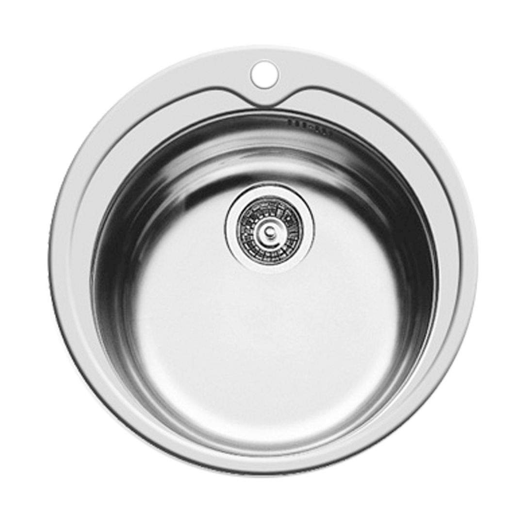 Pyramis Kiba zlewozmywak stalowy 48,5x48,5 cm 100053701