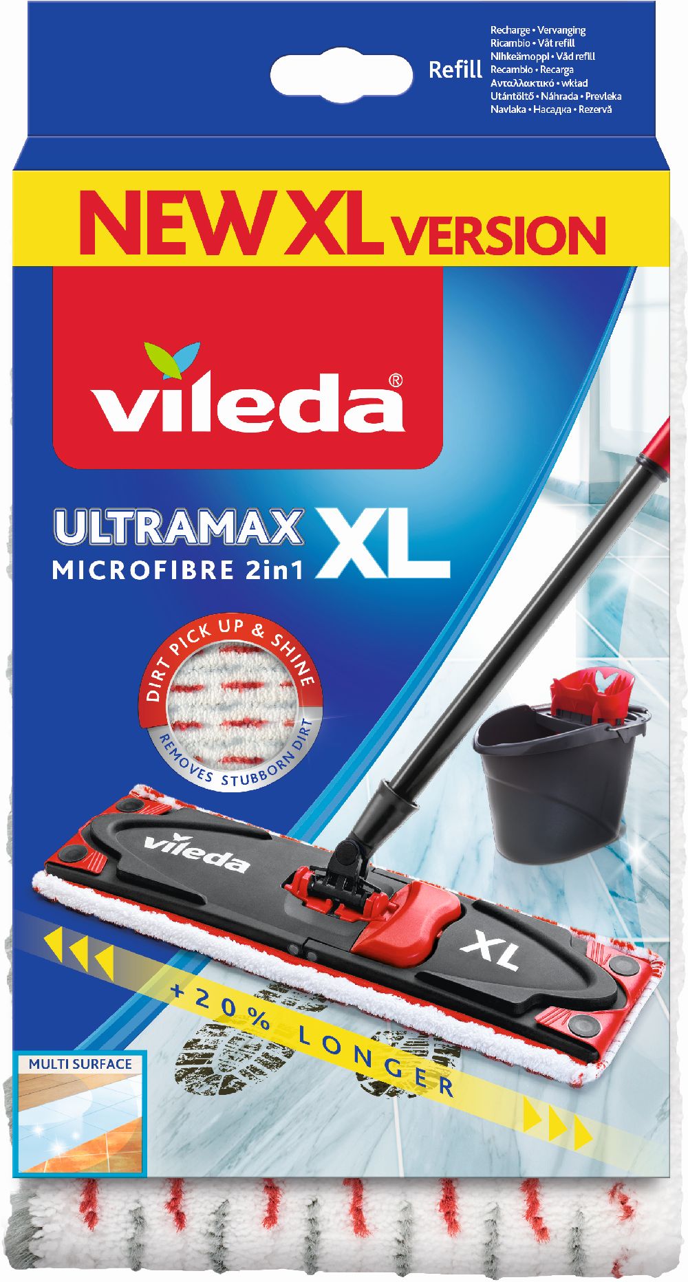 Vileda Ultramax XL wkład do mopa 160933 - Wysyłka w 24h