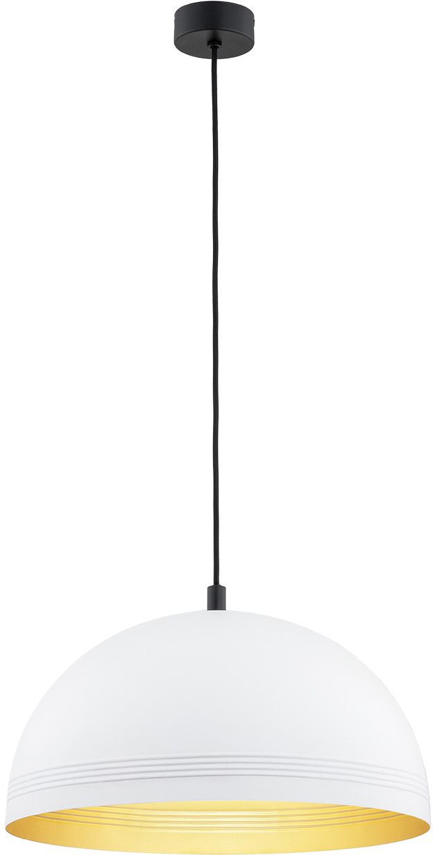 Argon Bonita lampa wisząca 1x15W biały/złoty 8241