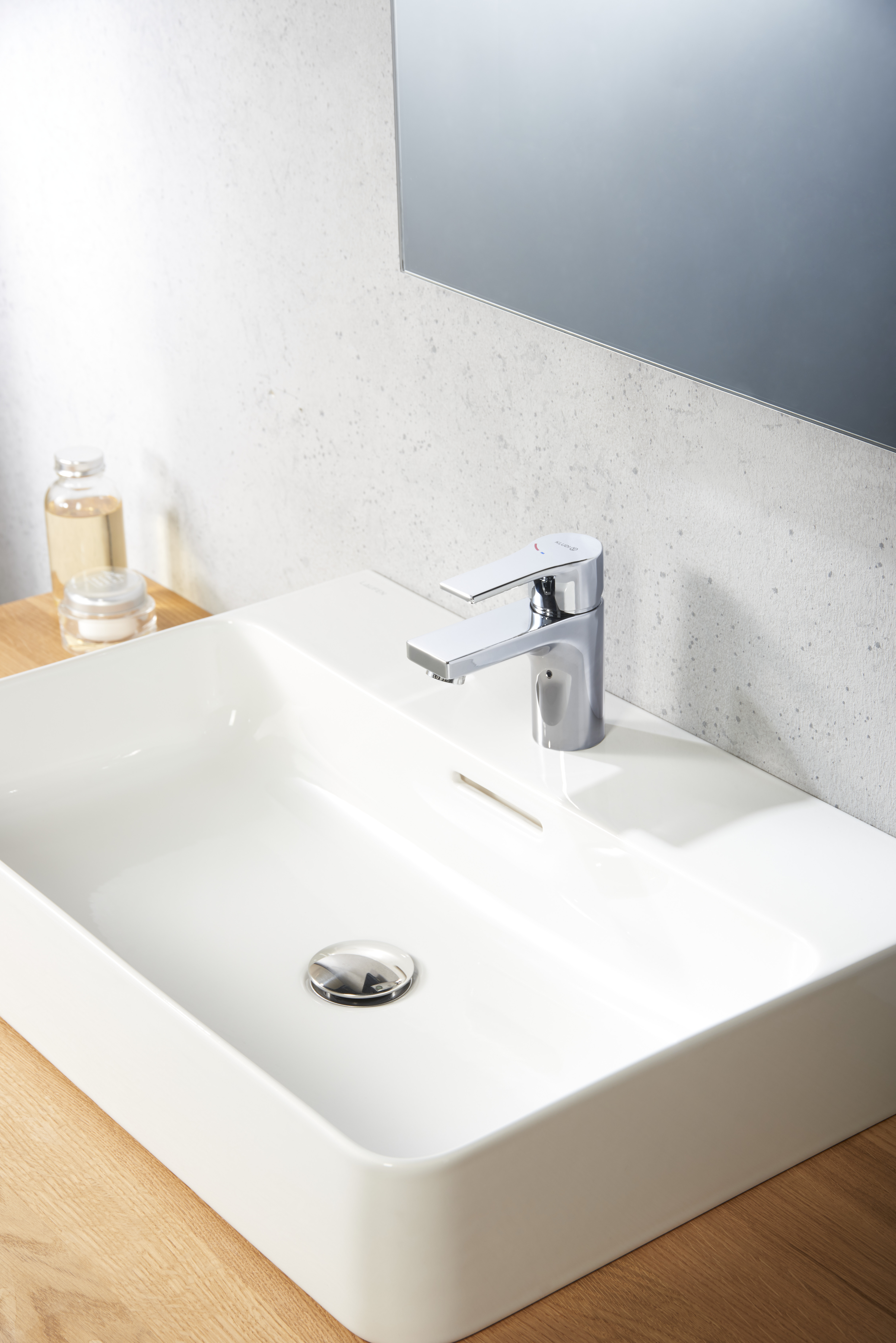 Kludi Zenta SL bateria umywalkowa stojąca chrom 482630565