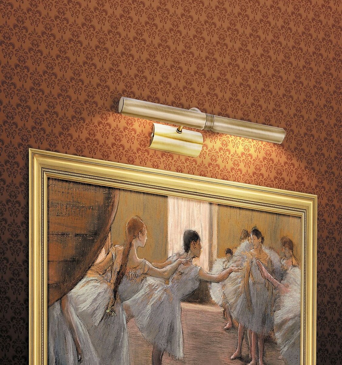 Rabalux Picture Light kinkiet 2x40W brązowy 3642