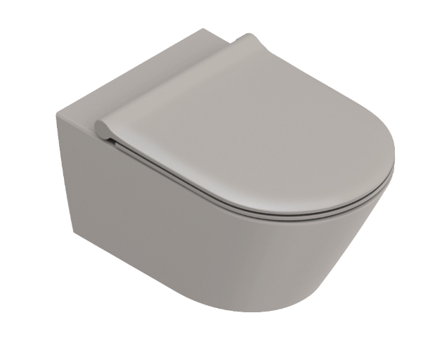 Catalano Zero miska WC wisząca bez kołnierza satin tortora 0111550032