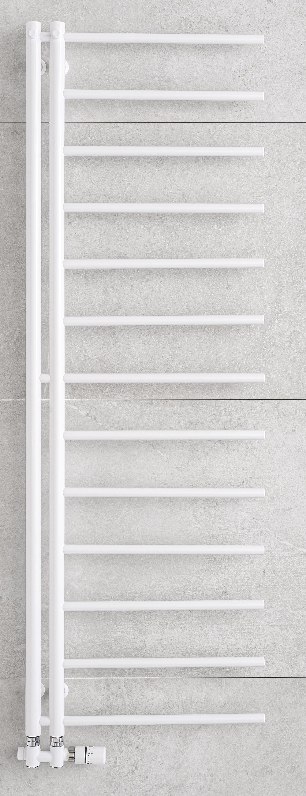 P.M.H. Apollo grzejnik łazienkowy drabinkowy 114x50 cm biały AP1W