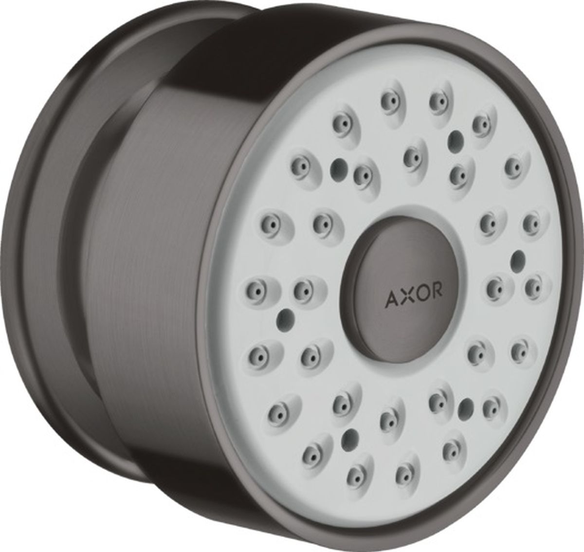 Axor dysza prysznicowa ścienna boczna czarny chrom szczotkowany 28464340