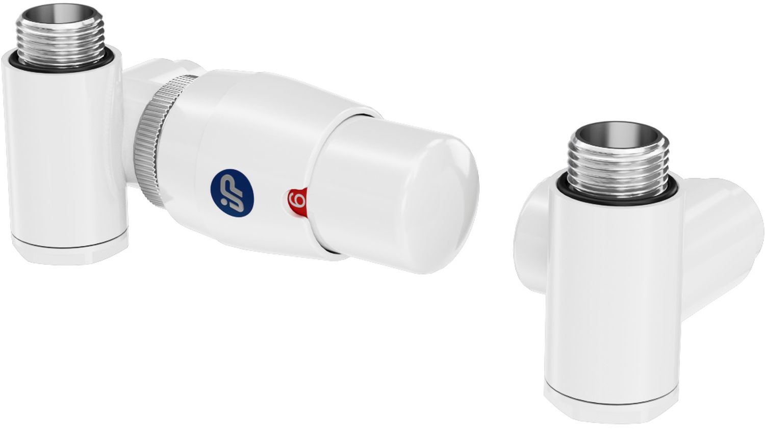 Instal Projekt Z16 zestaw termostatyczny z trójnikiem lewy biały 605100004VT - Wysyłka w 24h