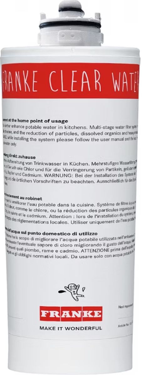 Franke Clear Water filtr podzlewozmywakowy 133.0284.026