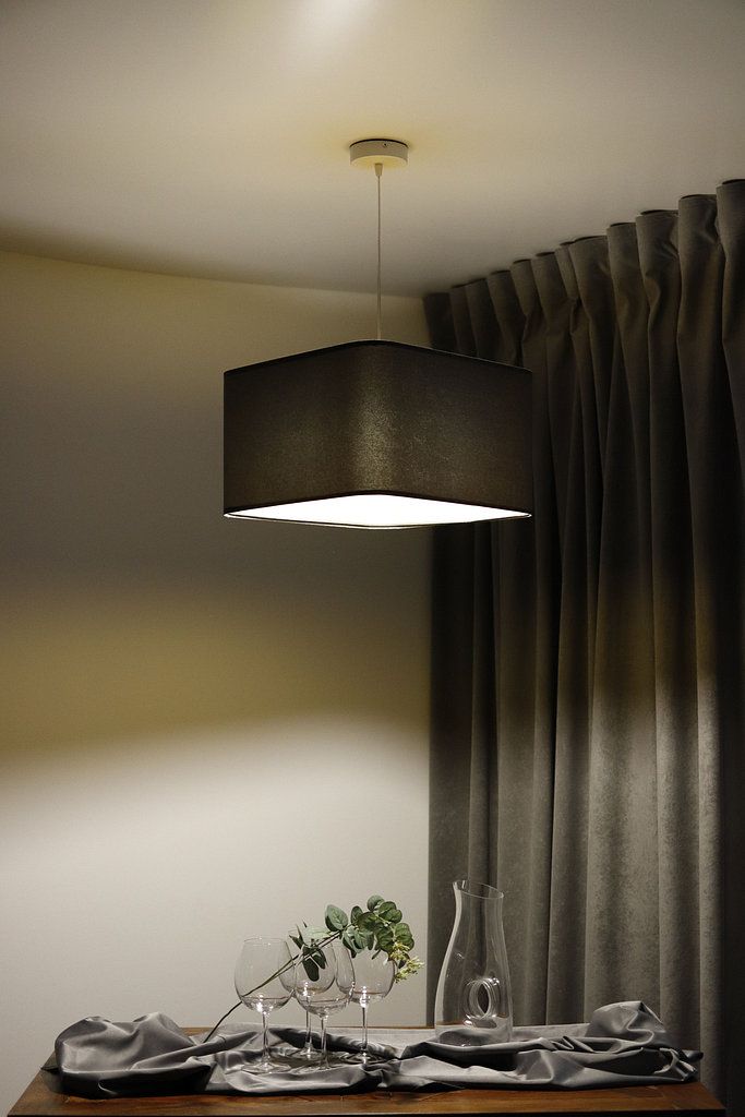 BPS Koncept Kwadro sue lampa wisząca 1x60 W złota-grafitowa KW-110-40W30