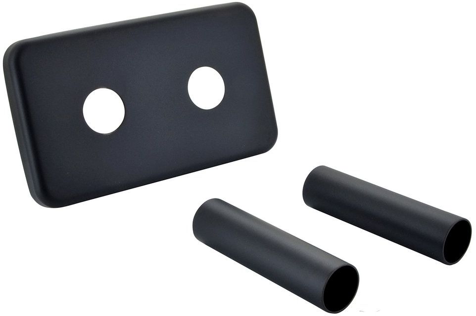 Sapho Twin Black zestaw maskujący czarny mat CP7135B - Wysyłka w 24h