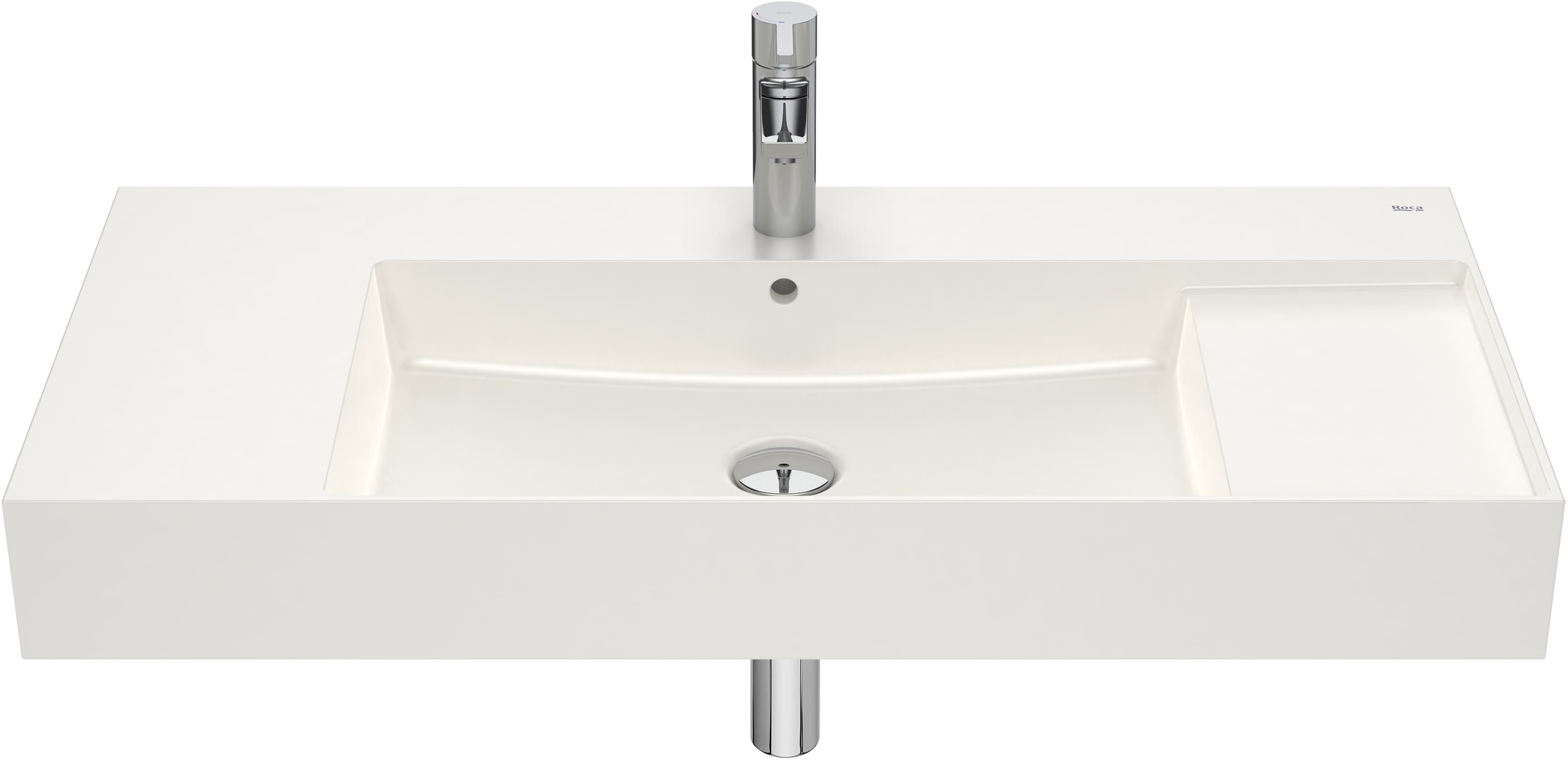 Roca Inspira umywalka 100x49 cm prostokątna ścienna A32752A650