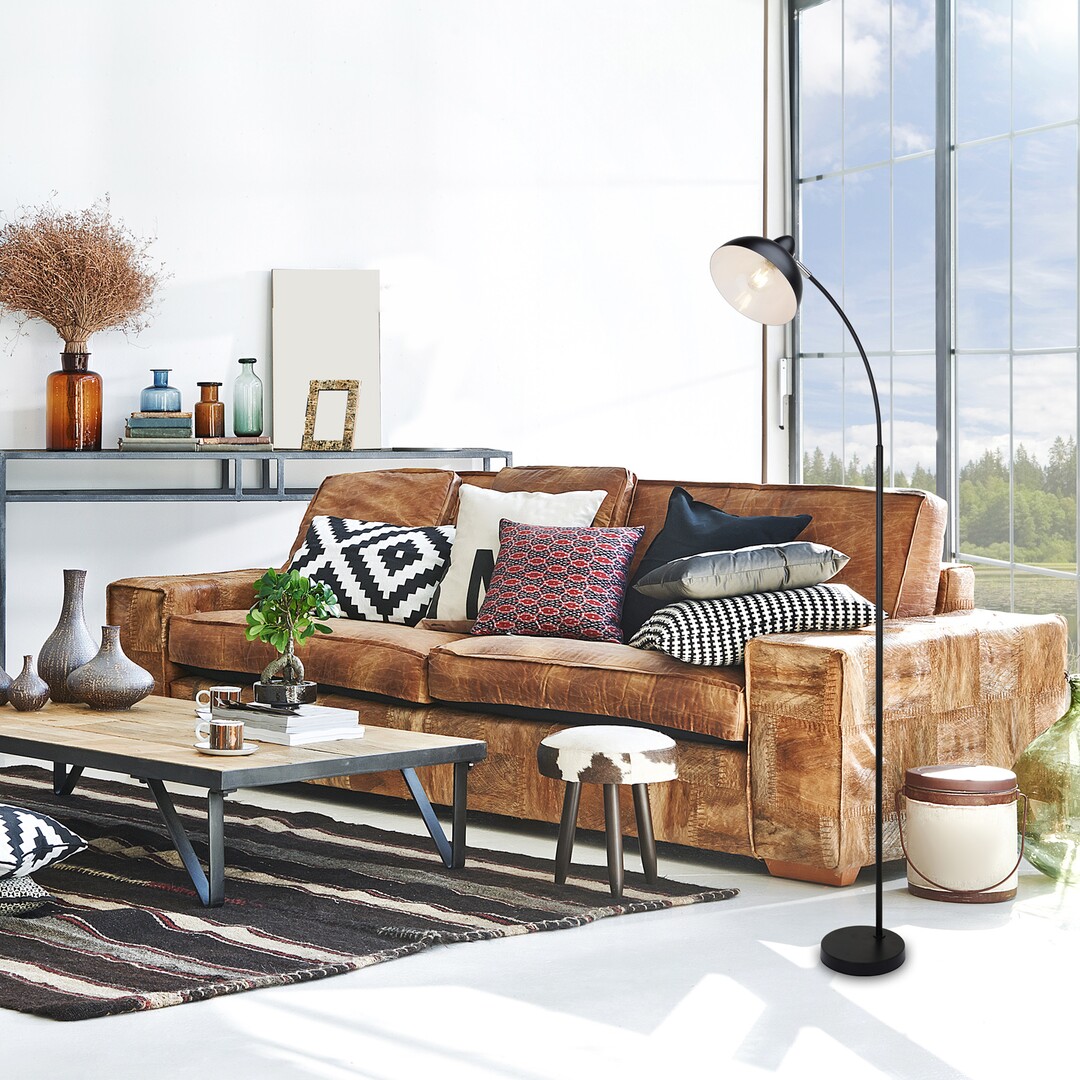 Rabalux Daron lampa stojąca 1x40W czarny mat 5240