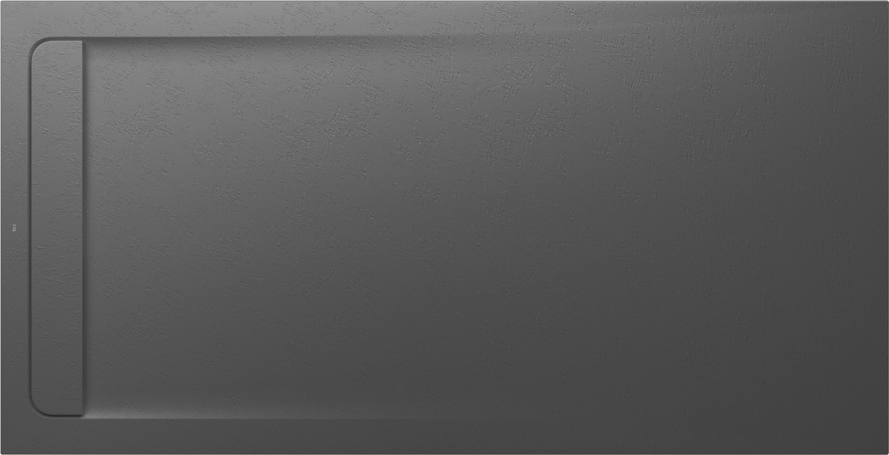 Roca Aquos brodzik 200x100 cm prostokątny kompozyt Stonex onyks AP6017D03E801640