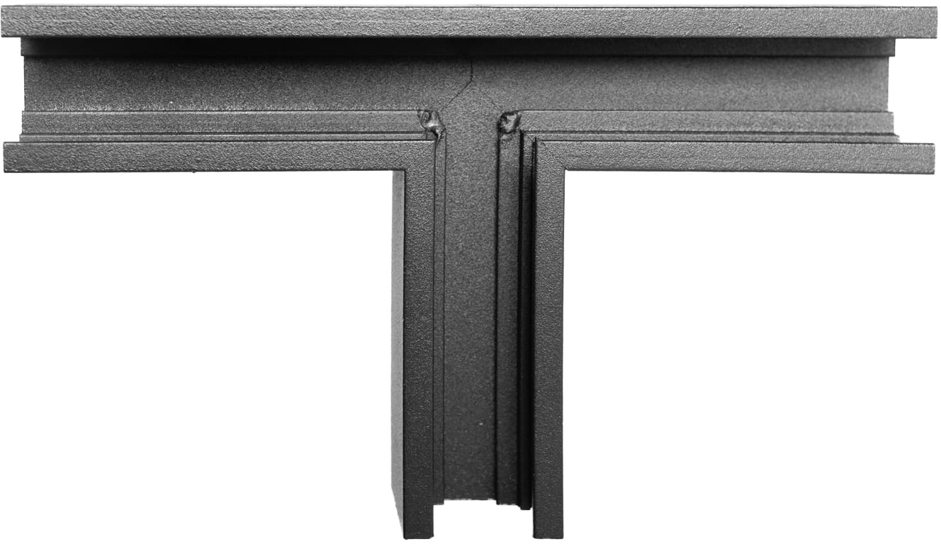 MaxLight Magnetic łącznik T czarny MT0017