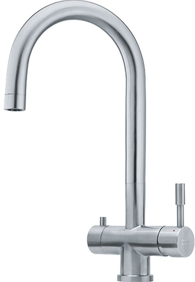 Franke Eos Clear Water bateria kuchenna stojąca z podłączeniem do filtra wody stal szlachetna 120.0179.979