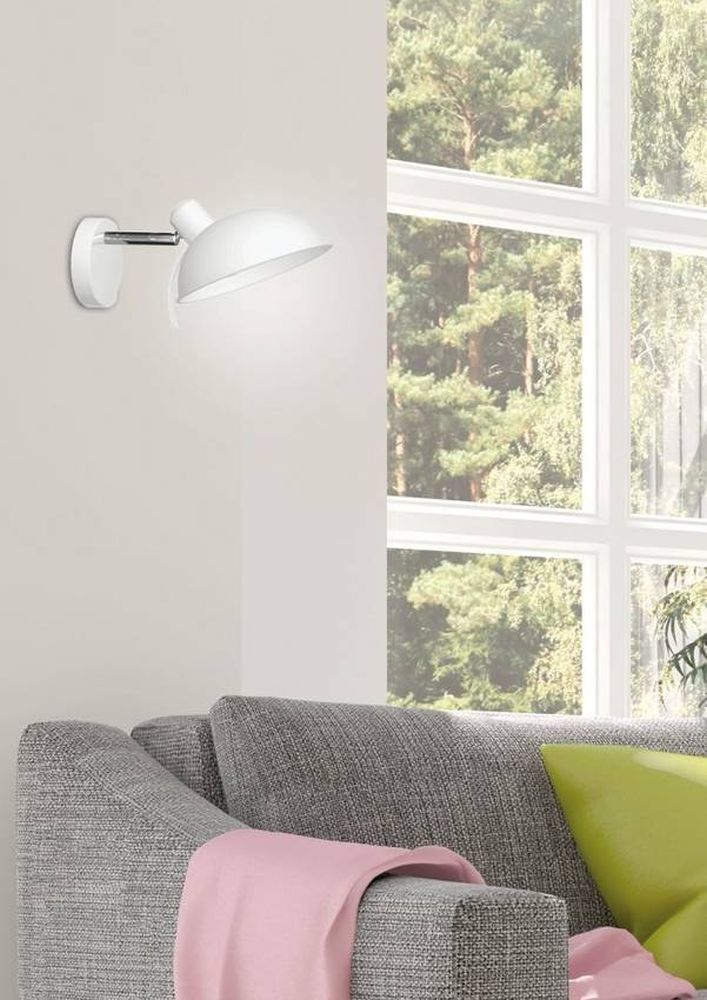 Candellux Durio kinkiet 1x40W biały 21-51448