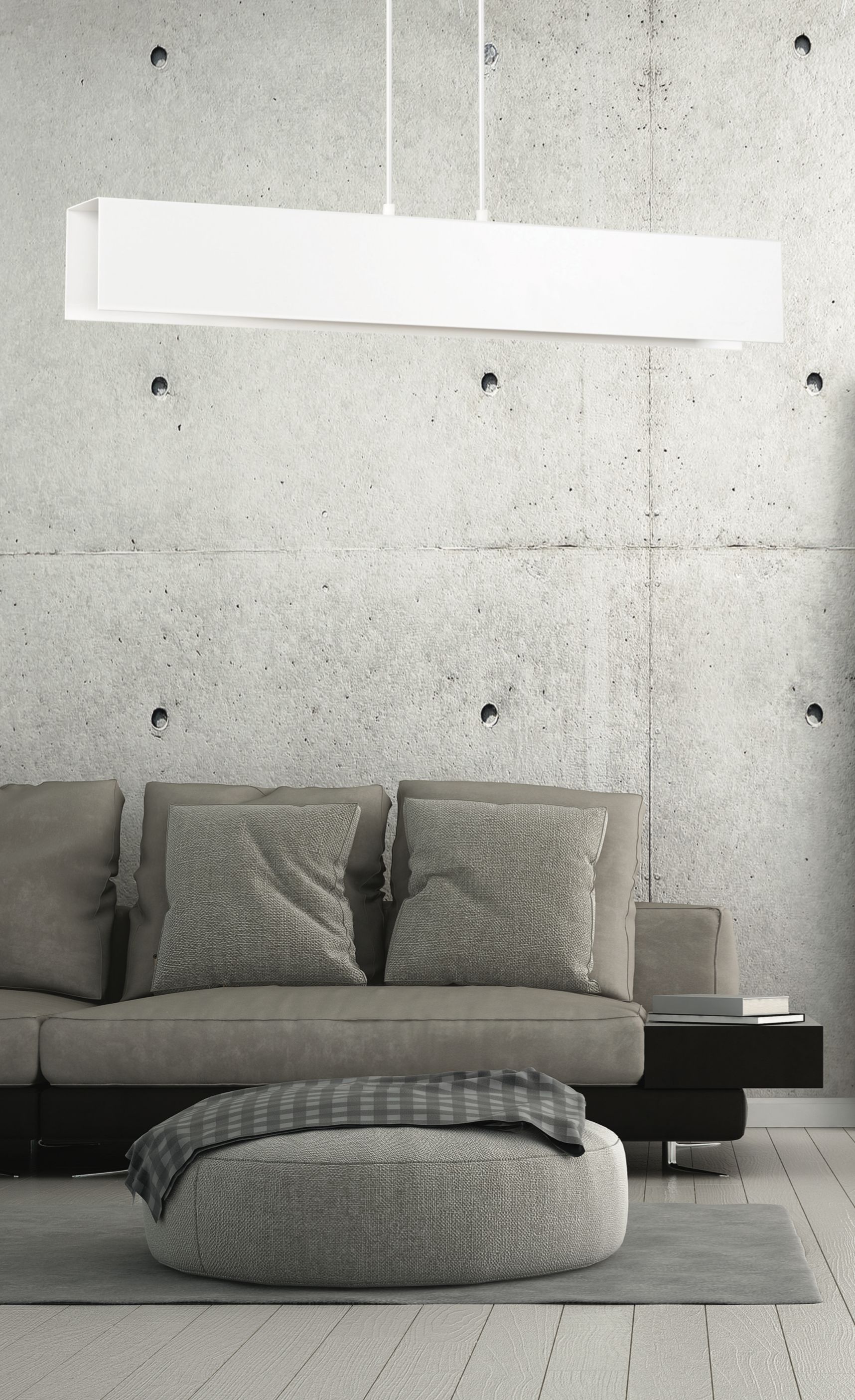 Emibig Gentor lampa wisząca 4x15 W biała 673/4