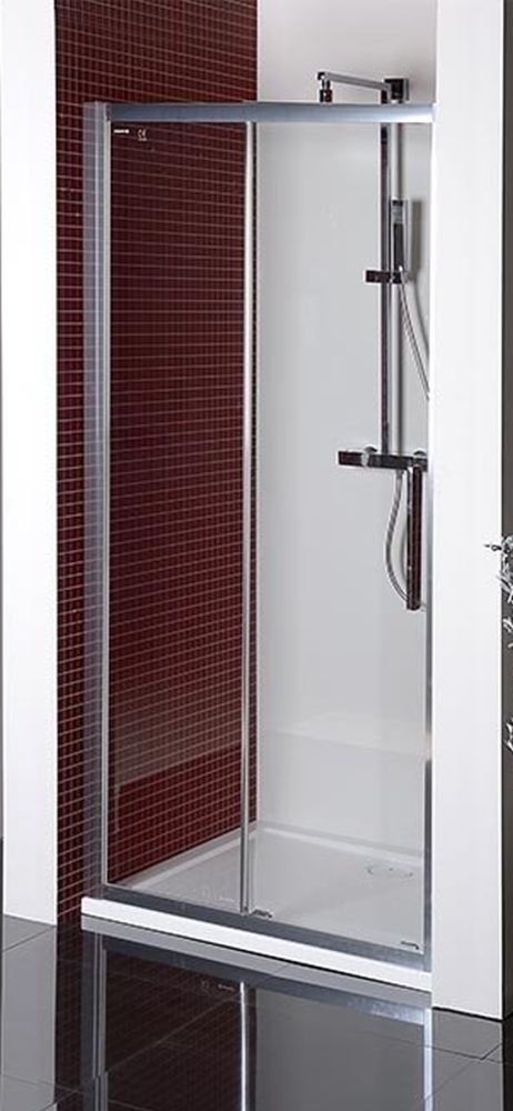 Polysan Lucis Line drzwi prysznicowe 100 cm chrom/szkło przezroczyste DL1015