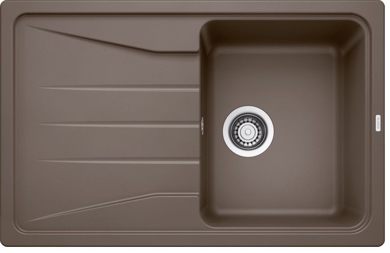 Blanco Sona 45 S zlewozmywak 78x50 cm z Silgranit PuraDur kawowy 519670