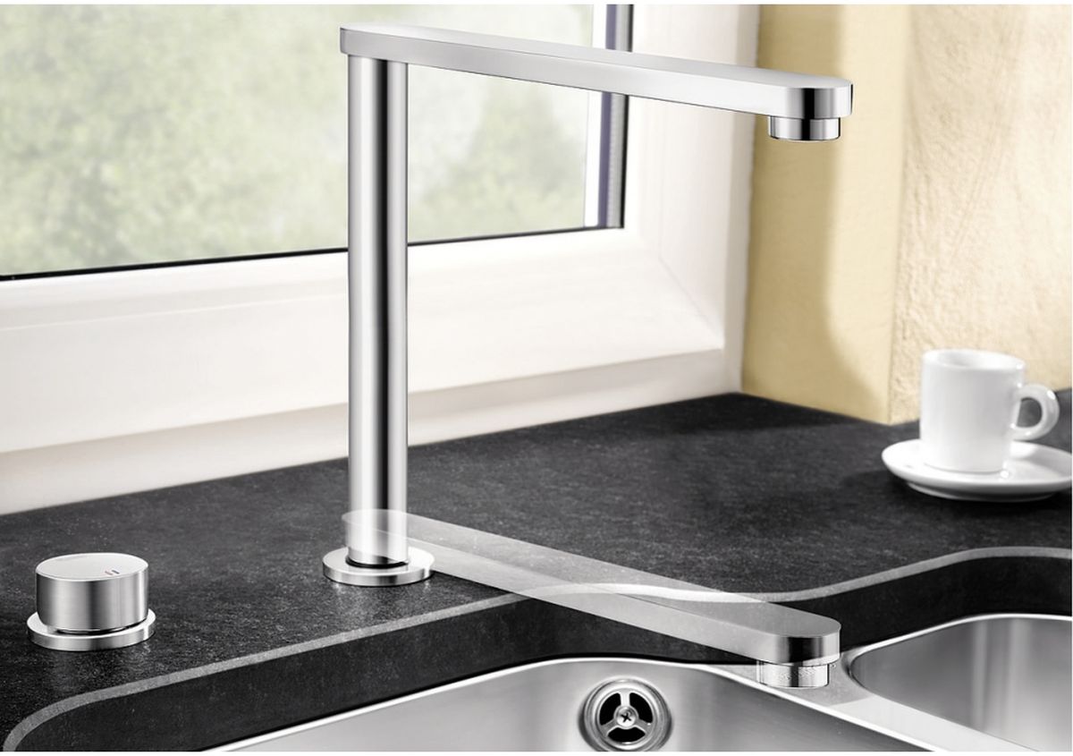 Blanco Eloscope-F II bateria kuchenna stojąca podokienna chrom 516672 - Wysyłka w 24h