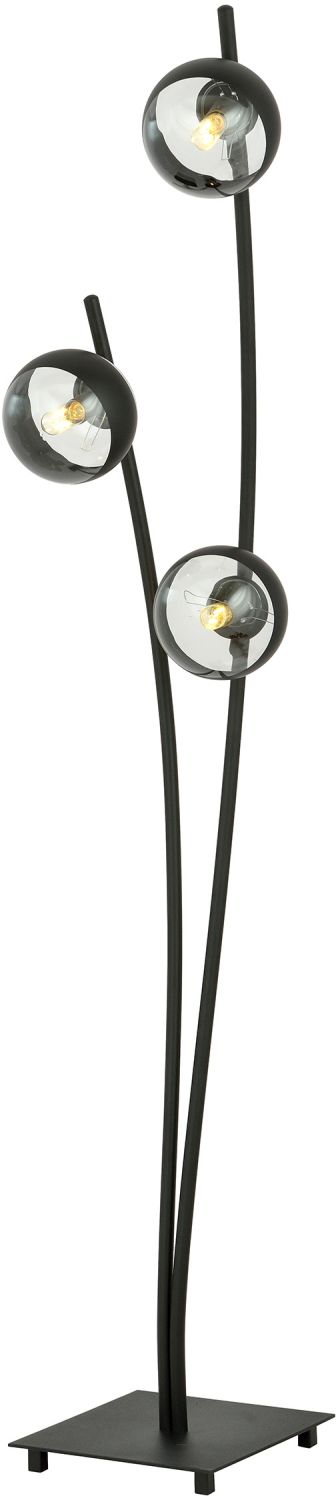 Emibig Hunter Stripe lampa stojąca 3x10 W czarna-zielona 1101/LP3