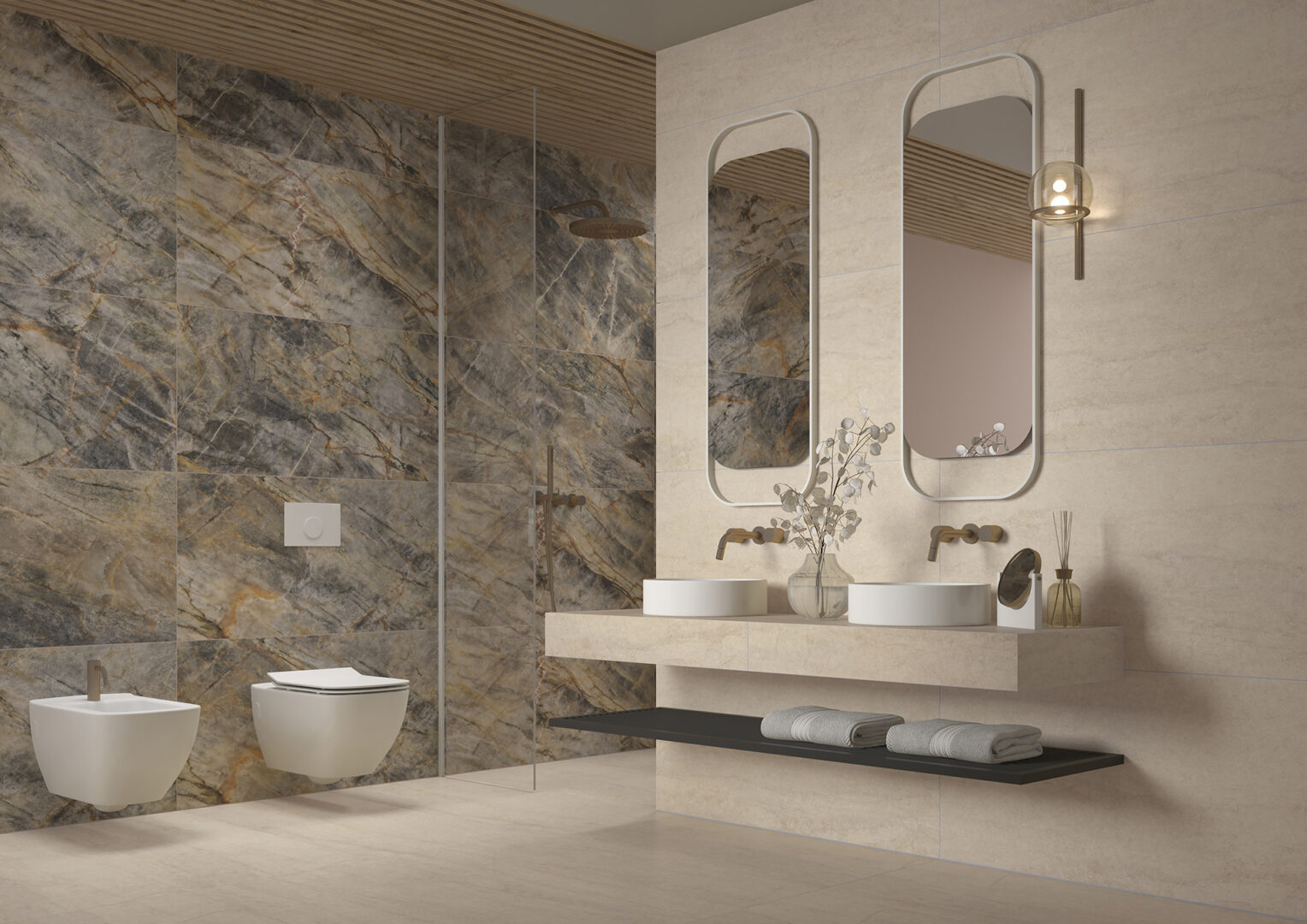 Cerrad Dignity płytka ścienno-podłogowa 119,7x59,7 cm beżowa