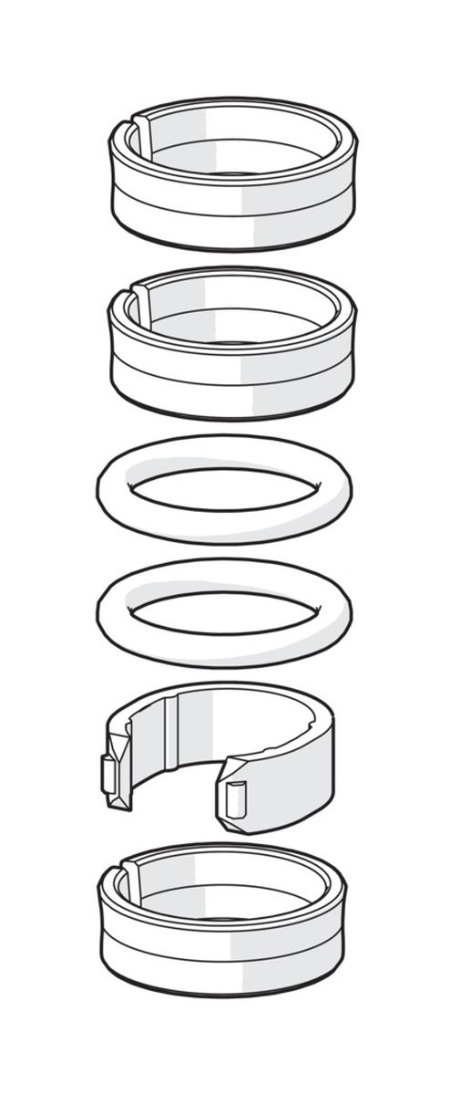 Oras zestaw uszczelniający do wylewki 198287V