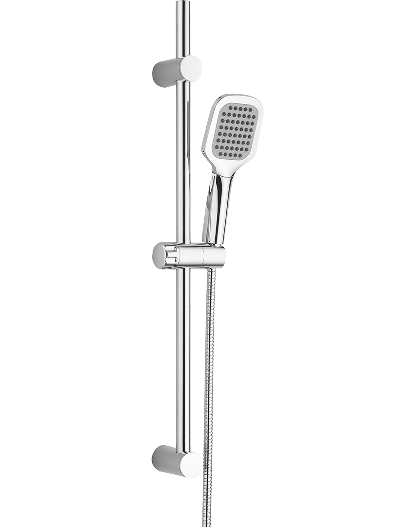 Kuchinox Borgo zestaw prysznicowy z drążkiem chrom NKG01A1