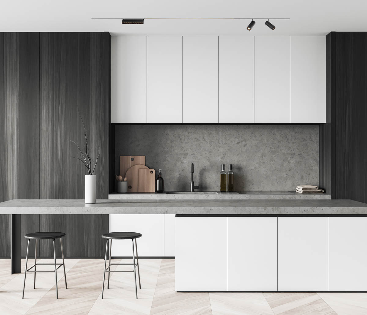 Italux Magnetic Mans lampa do szynoprzewodów 1x20 W czarny TRM-83746-20W-3K