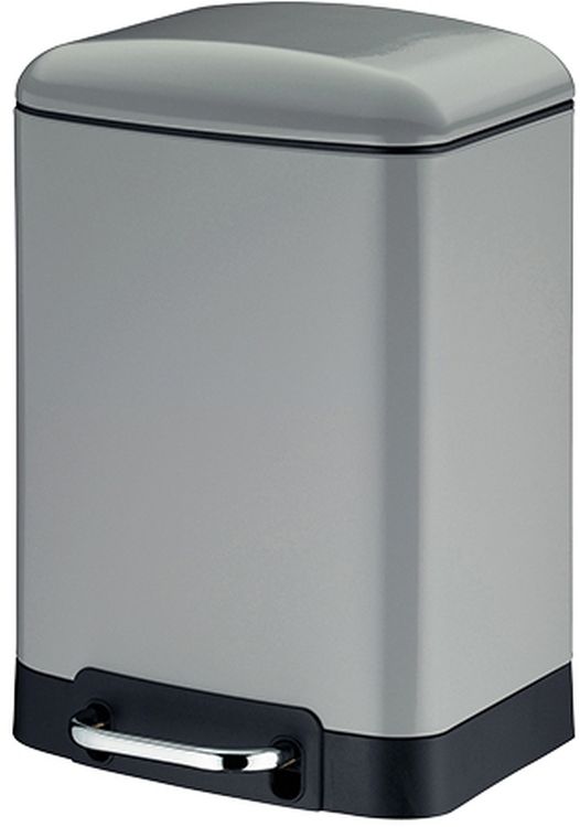 Kela Davino kosz na śmieci 6 l jasny szary 22997 - Wysyłka w 24h