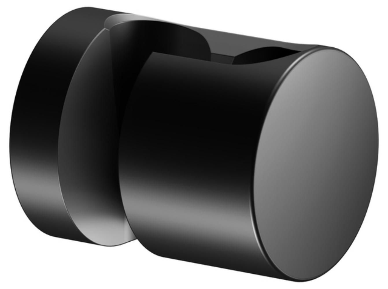 Keuco IXMO uchwyt prysznicowy czarny mat 59591370000