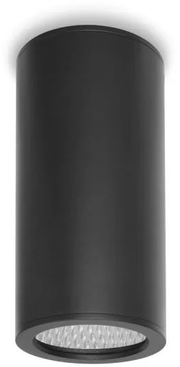 Italux Rima lampa podsufitowa zewnętrzna 1x10 W czarny piaskowany OPN-3022B-3K