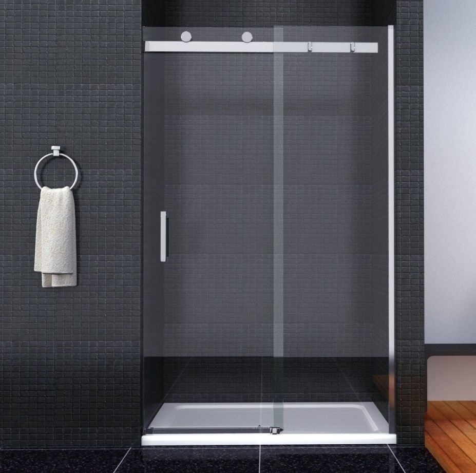 Rea Nixon-2 drzwi prysznicowe 120 cm wnękowe prawe chrom/szkło przezroczyste REA-K5003