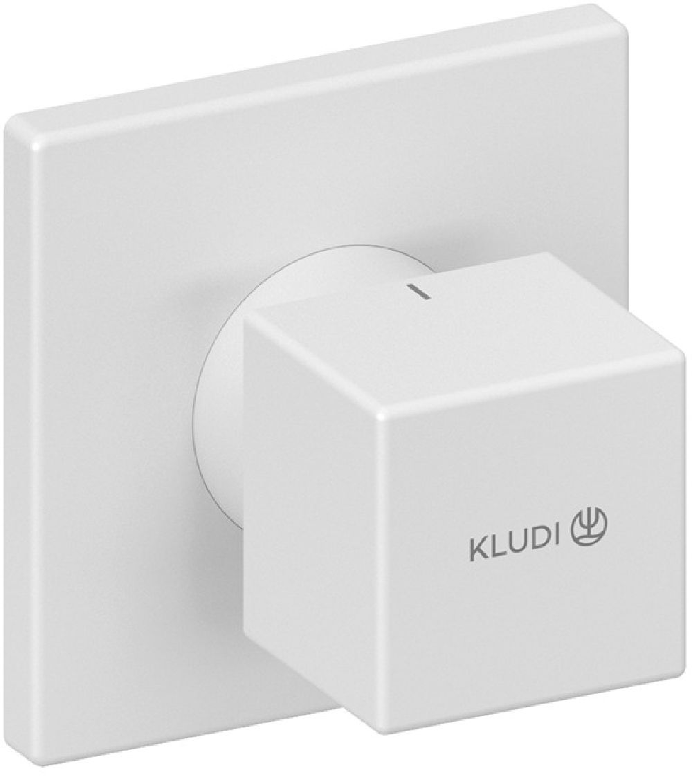 Kludi Decus element zewnętrzny zaworu podtynkowego biały mat 548165375