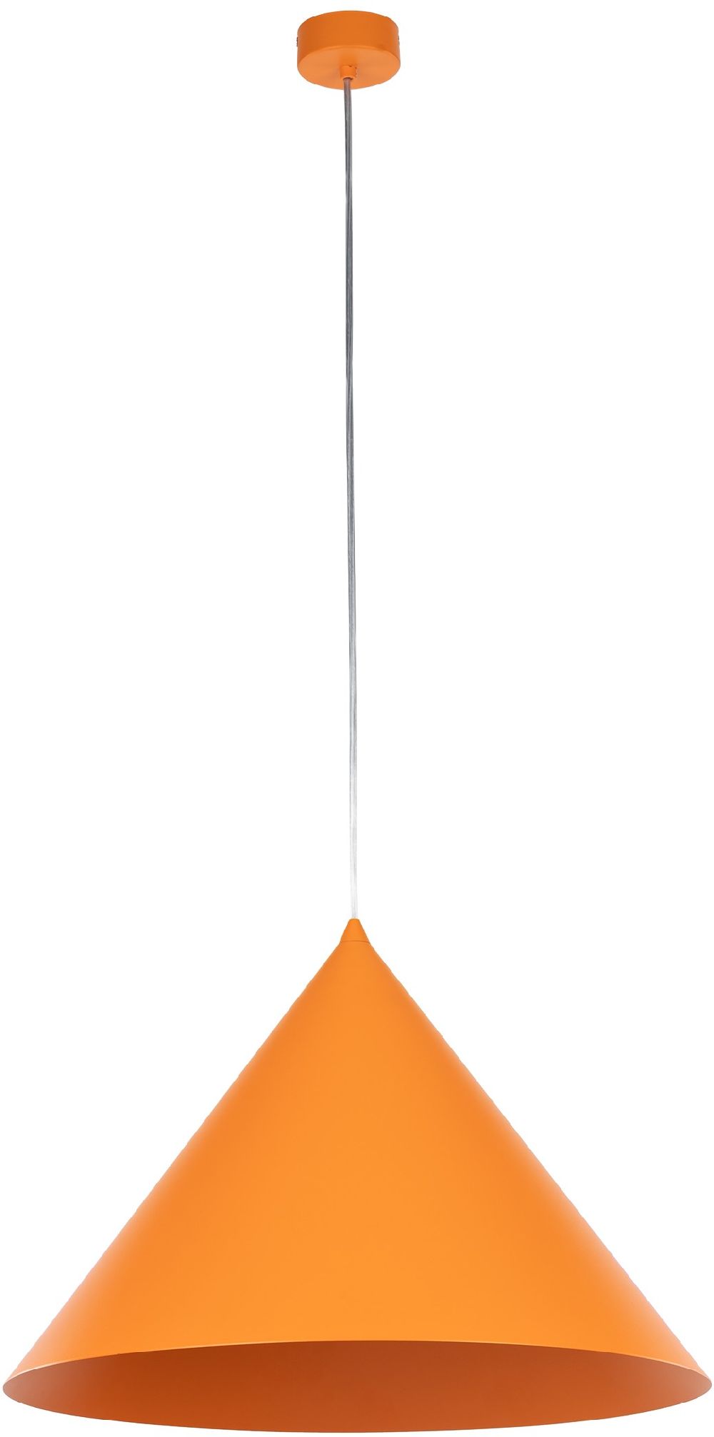 TK Lighting Cono lampa wisząca 1x15 W pomarańczowa 10088