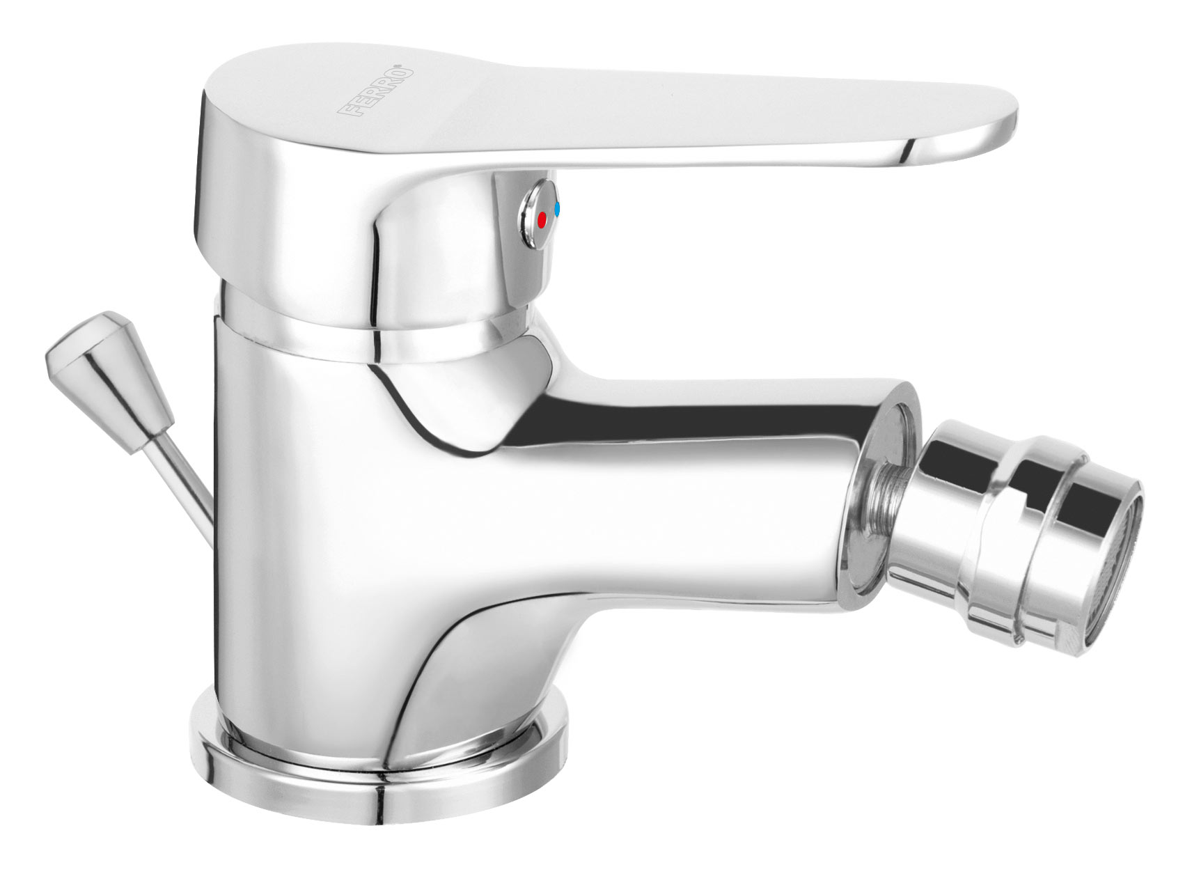 Ferro Isso bateria bidetowa stojąca chrom BIS6