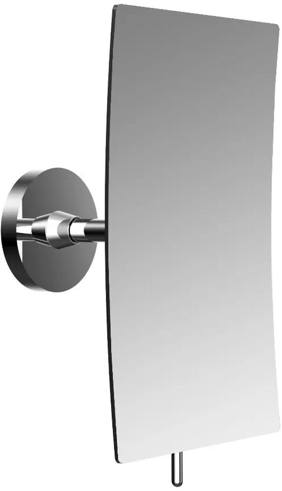 Emco Pure lusterko kosmetyczne 13,2x20,8 cm prostokątne chrom 109400107