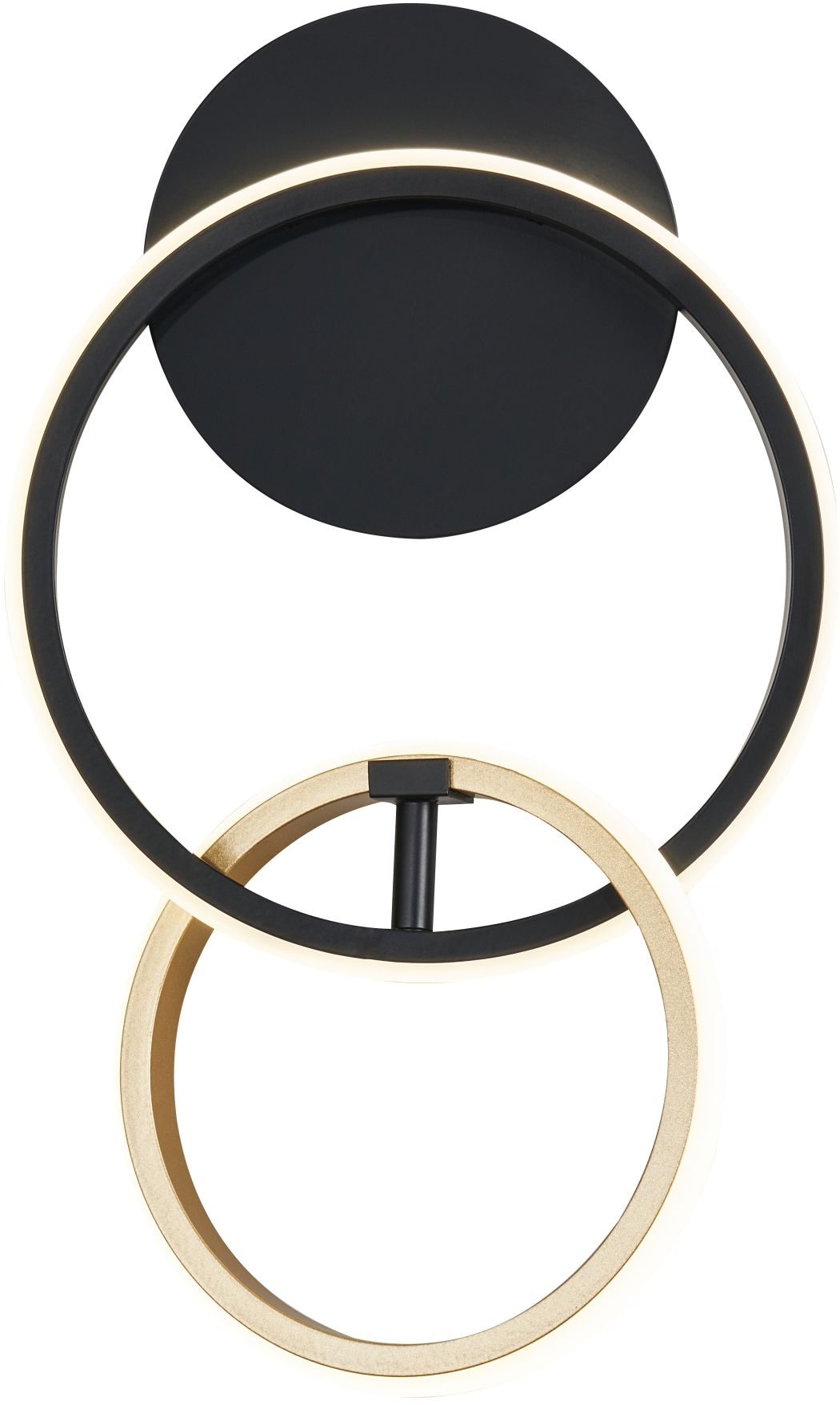 Zuma Line Rando kinkiet 1x18W LED złoty/czarny 20002W-GD