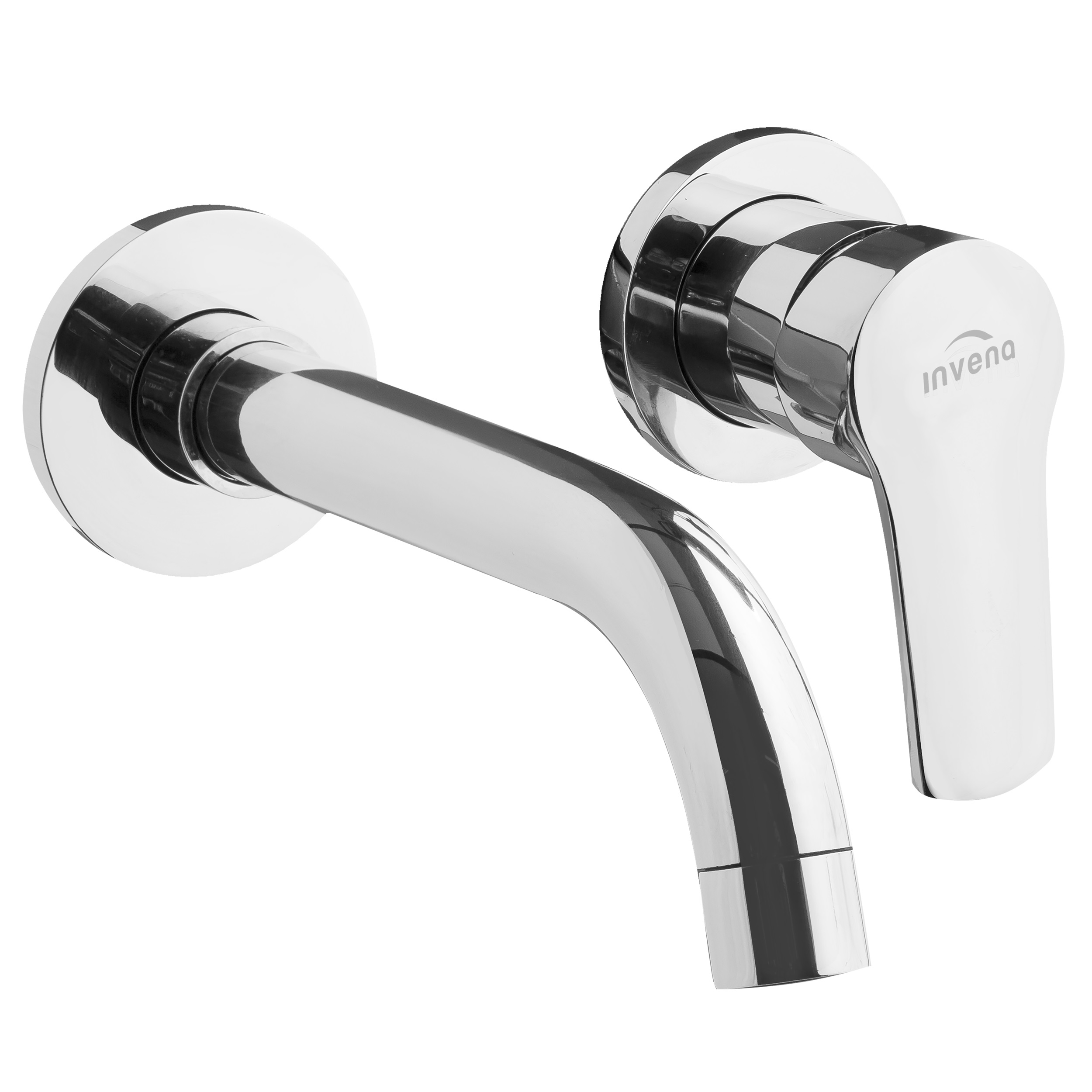 Invena Verso bateria umywalkowa podtynkowa chrom BP-82-U01