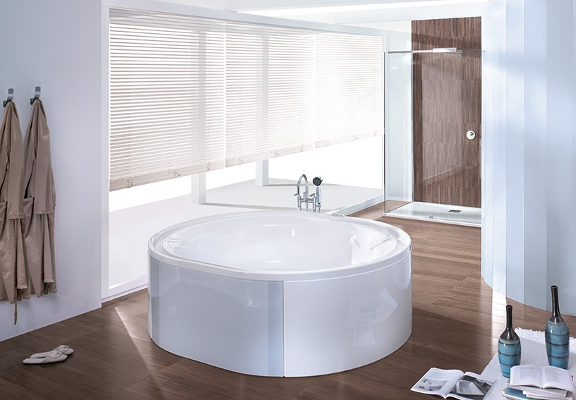 Hoesch Ergo+ wanna wolnostojąca 200x160 cm owalna biała 6442.010305550