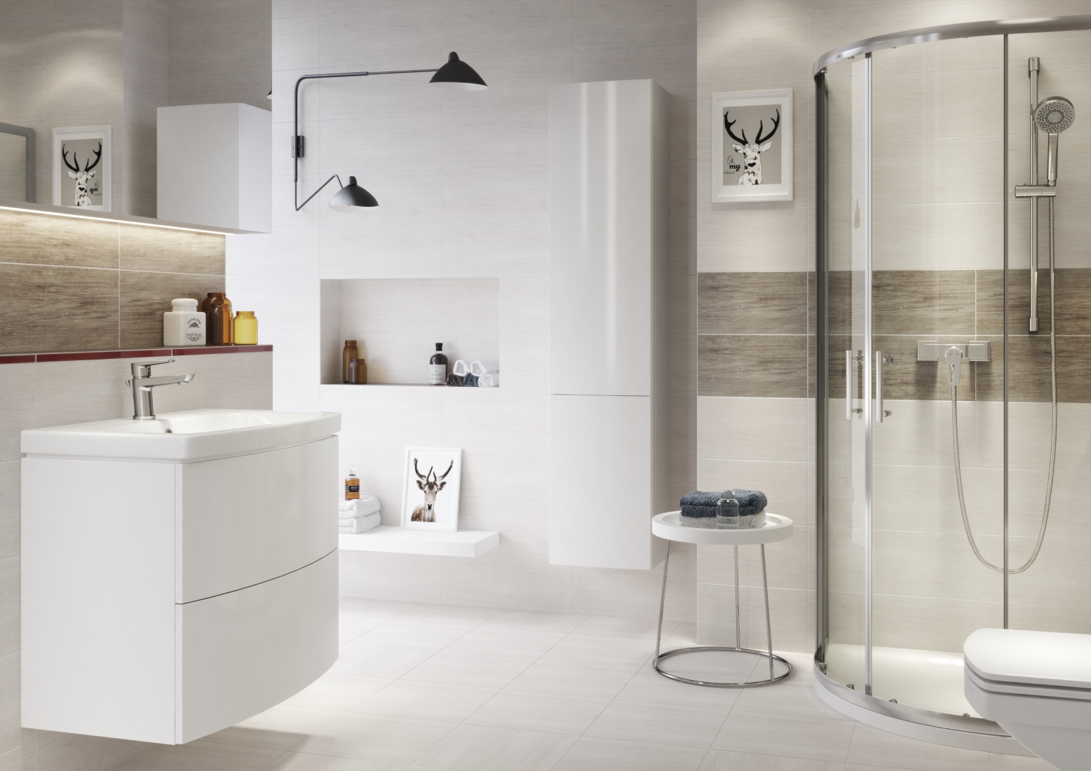 Cersanit Mille bateria umywalkowa stojąca chrom S951-045 - Wysyłka w 24h