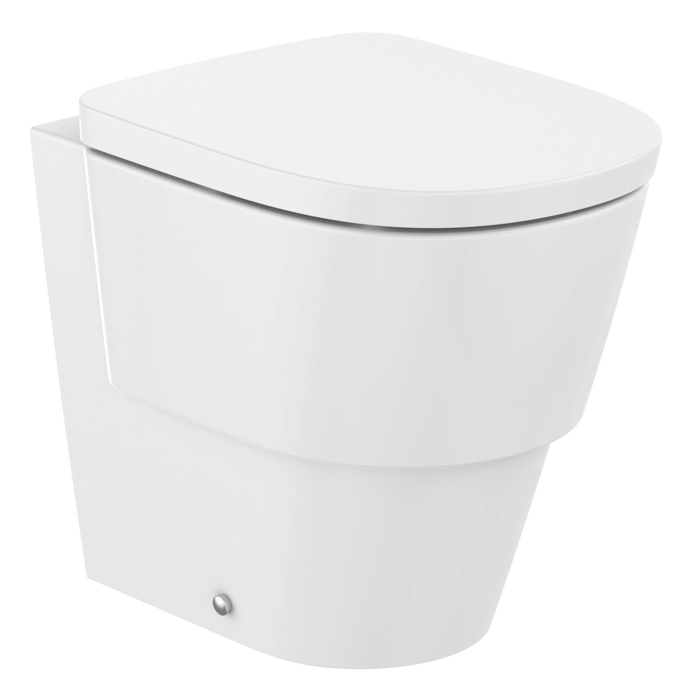 Roca Tura miska WC stojąca bez kołnierza biały połysk A347697000