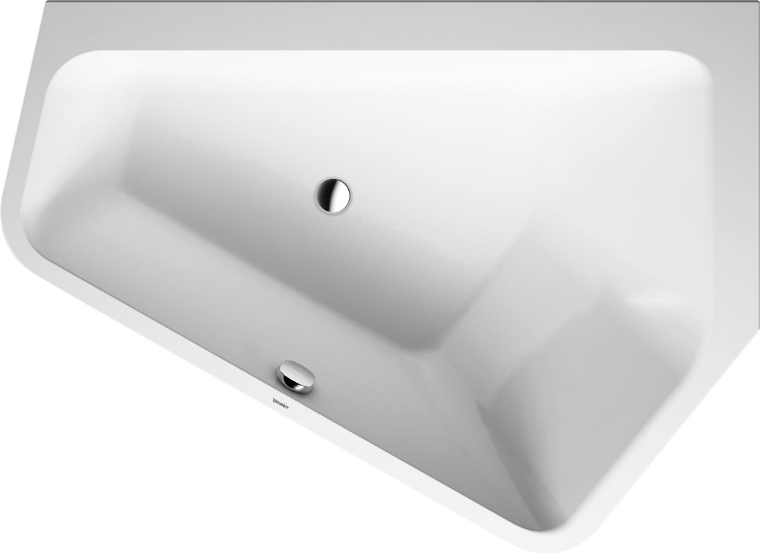 Duravit Paiova wanna narożna 177x130 cm pięciokątna prawa biała 700395000000000