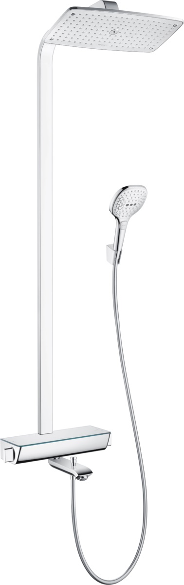 Hansgrohe Raindance Select E Showerpipe zestaw prysznicowy ścienny termostatyczny chrom 27113000