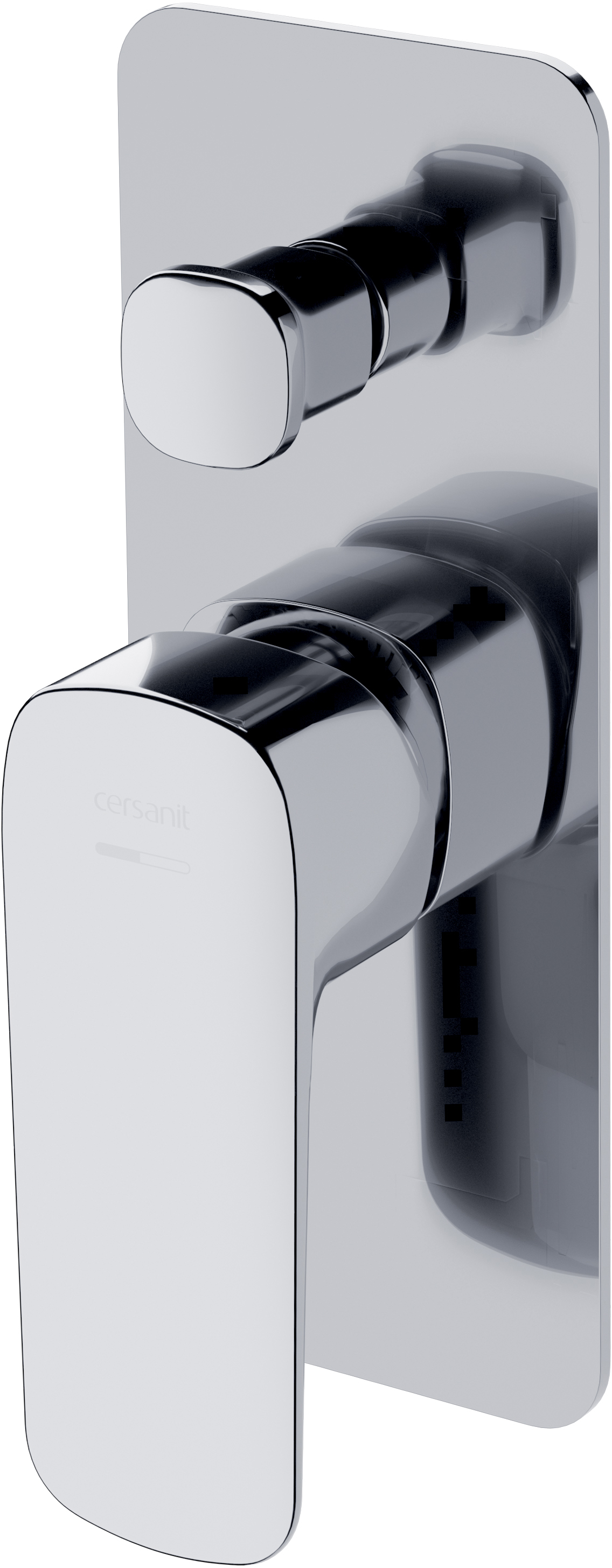 Cersanit Larga bateria wannowo-prysznicowa podtynkowa chrom S951-374 - Wysyłka w 24h