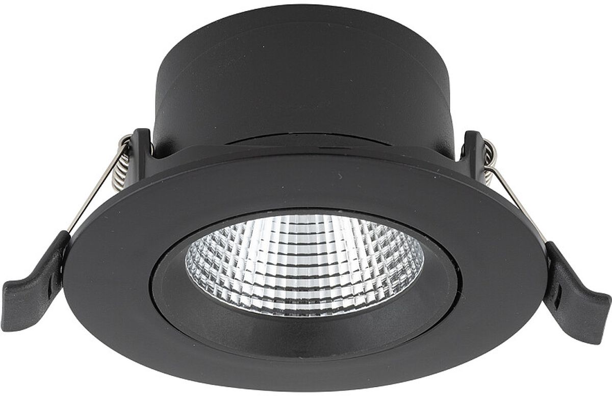 Nowodvorski Lighting Egina lampa do zabudowy 1x10 W czarna 10554