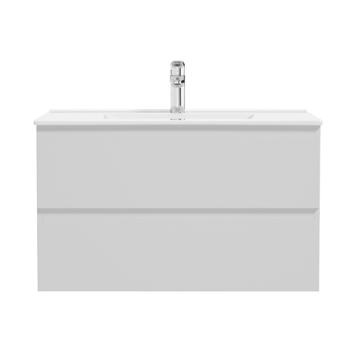 Oltens Vernal umywalka z szafką 80 cm szary mat 68001700 - Wysyłka w 24h