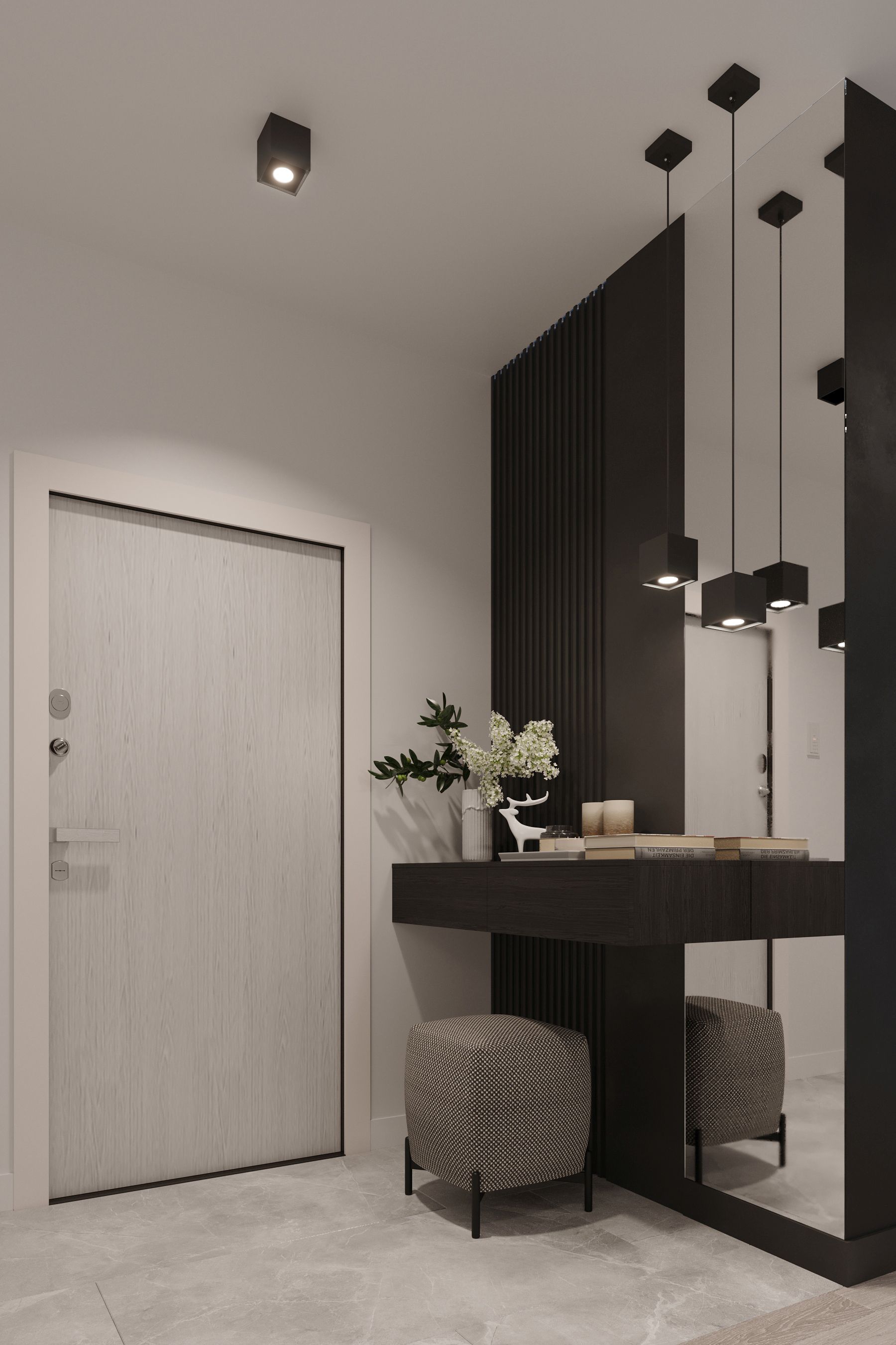 Sollux Lighting Quad lampa wisząca 1x40W czarna SL.0060