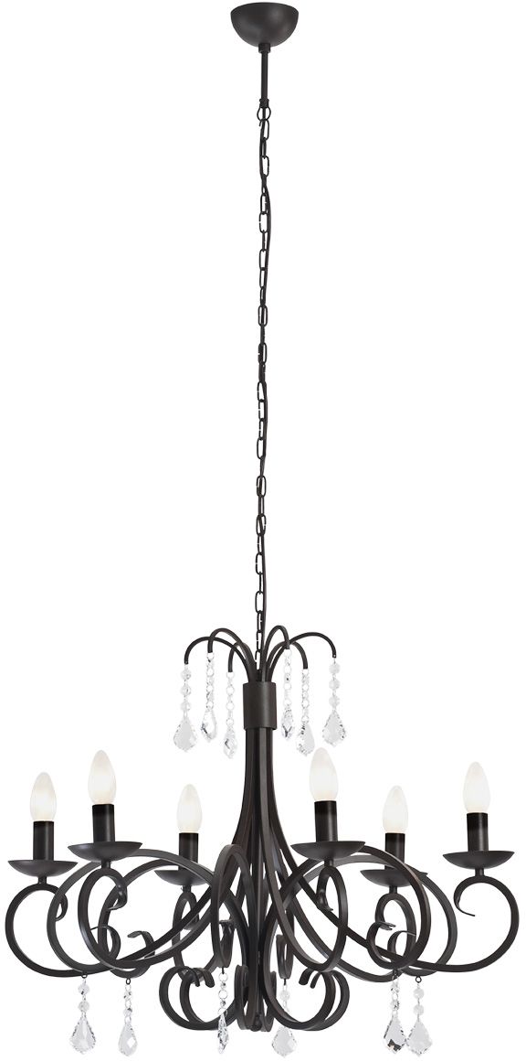 Argon Diadema lampa wisząca 6x7W czarny 2562