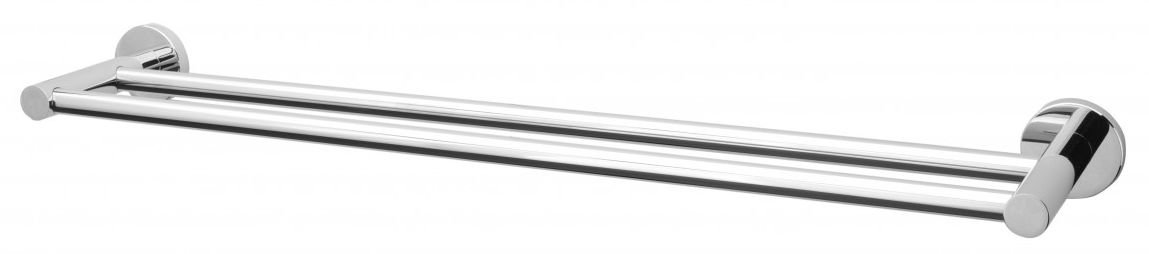 FDesign Meriva wieszak na ręcznik 60 cm drążek podwójny chrom FD6-MRV-02-11